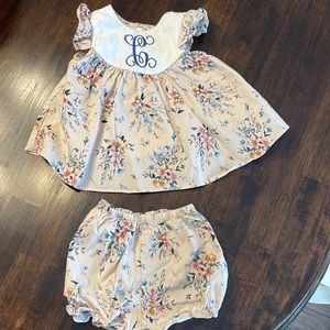 Monogrammed dress “C”